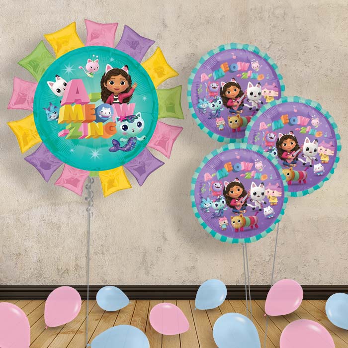 Gabby’s Dollhouse Balloon Bouquet Delivery - Themed Bouquet and Latex | Party Save Smile