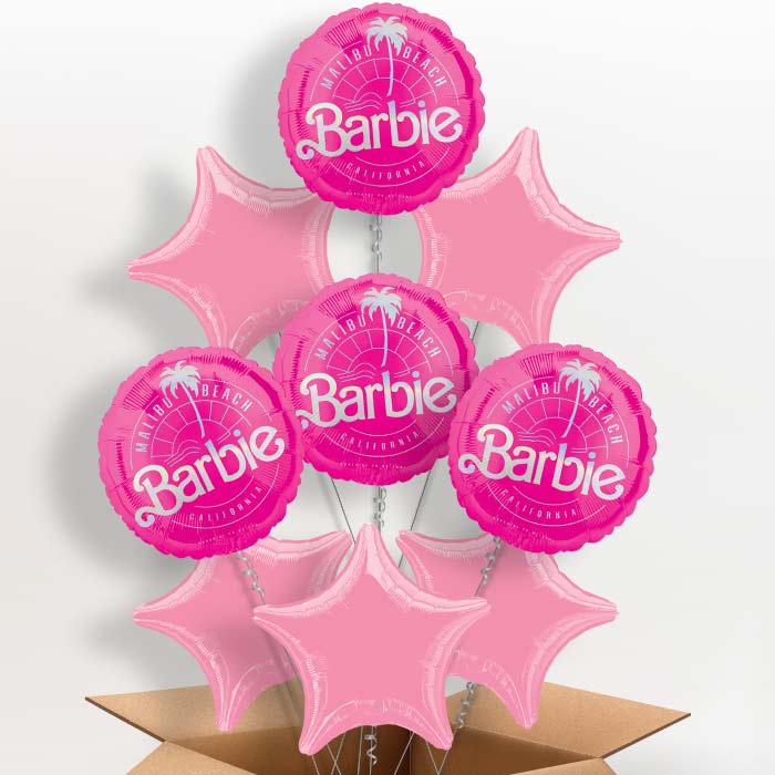 Barbie Malibu Beach Helium Balloon in a Box - 9 Balloon | Party Save Smile