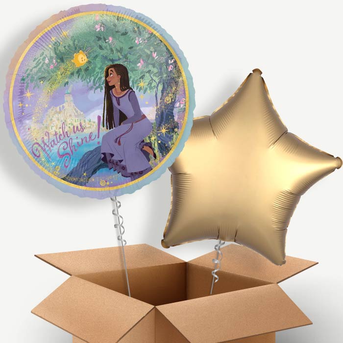 Disney Wish Helium Balloon Duo | Party Save Smile