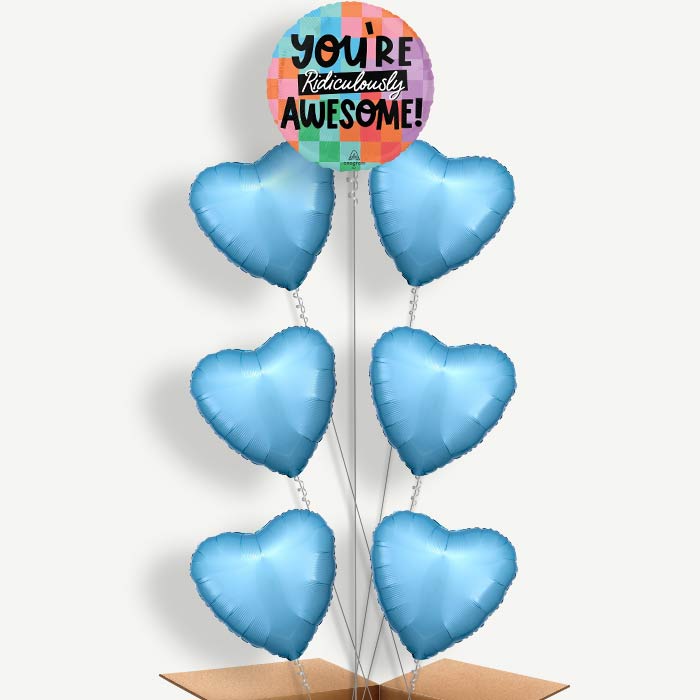 You're Ridiculously Awesome Helium Balloon Arrangement | Party Save Smile