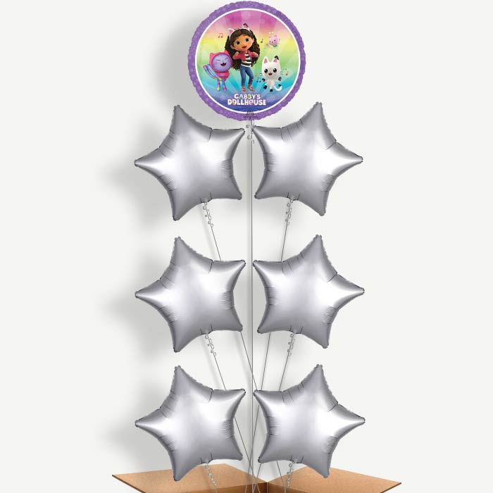 Gabby's Dollhouse & Friends Helium Balloon Arrangement | Party Save Smile