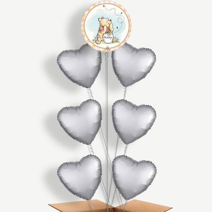 Winnie the Pooh Honey Helium Balloon Arrangement | Party Save Smile