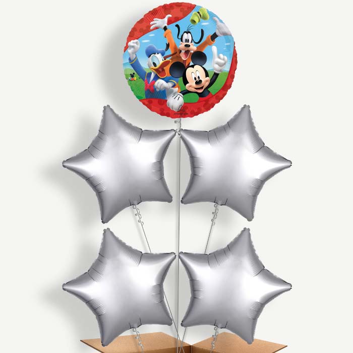 Mickey & Minnie Mouse & Friends Helium Cluster Balloons | Party Save Smile