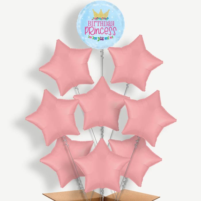 Magical Birthday Princess Helium Balloon Bundle | Party Save Smile