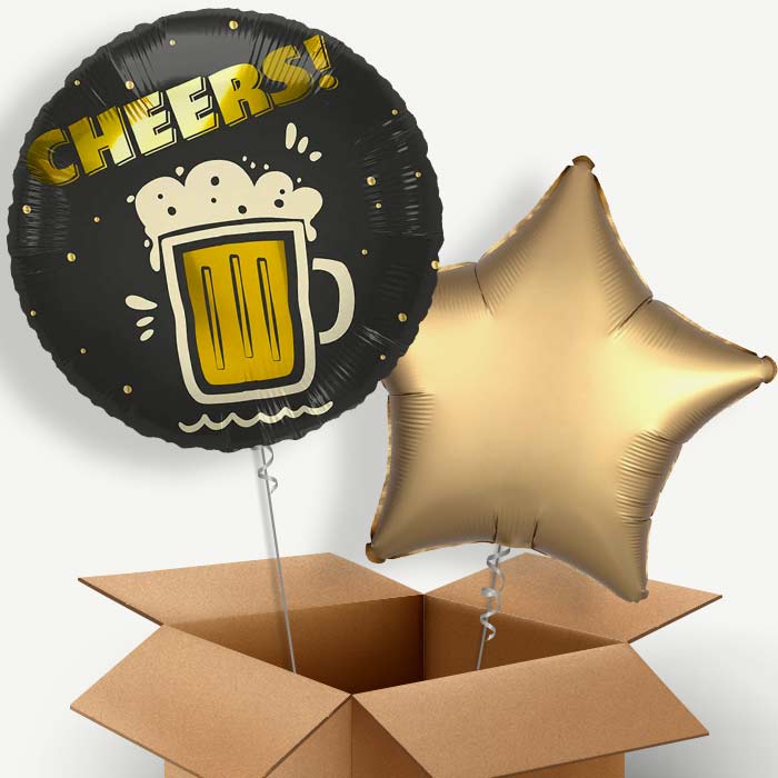 Cheers Beer Mug Helium Balloon Two | Party Save Smile