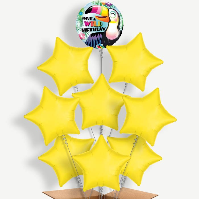 Have a Wild Birthday Toucan Helium Balloon Bundle | Party Save Smile