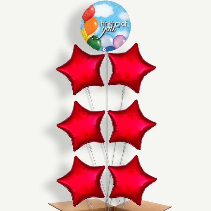 Thinking of You Helium Balloon Arrangement | Party Save Smile