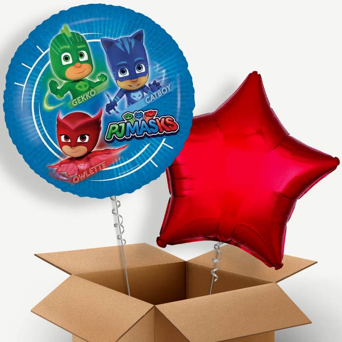 PJ Masks Helium Balloon Couple | Party Save Smile