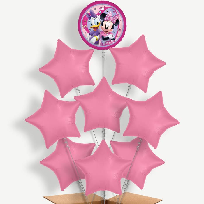 Minnie Mouse & Daisy Helium Balloon Bundle | Party Save Smile