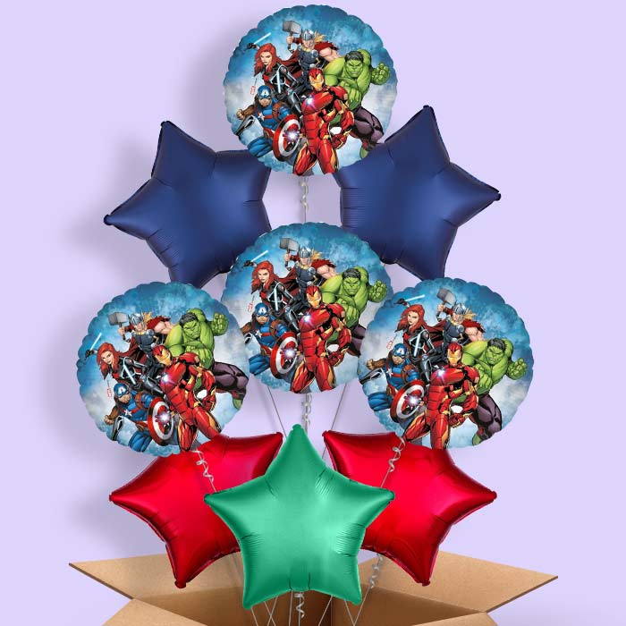 Avenger Infinity Stones Helium Balloon in a Box - 9 Balloon | Party Save Smile