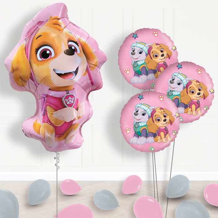 Giant Skye Shaped Balloon Bouquet Delivery - Themed Bouquet and Latex | Party Save Smile