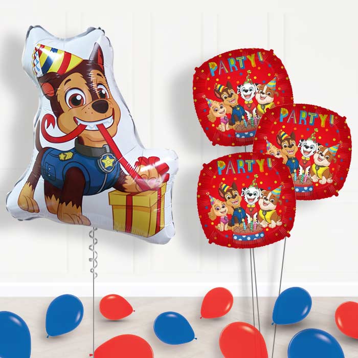 Giant Chase Shaped Balloon Bouquet Delivery - Themed Bouquet and Latex | Party Save Smile