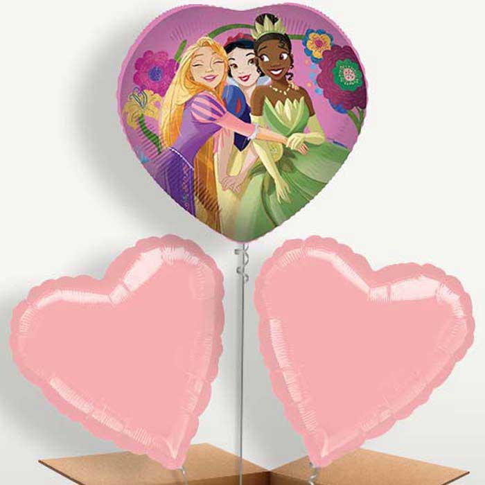 Disney Snow White, Rapunzel & Tiana Trio Balloon Bunch | Party Save Smile
