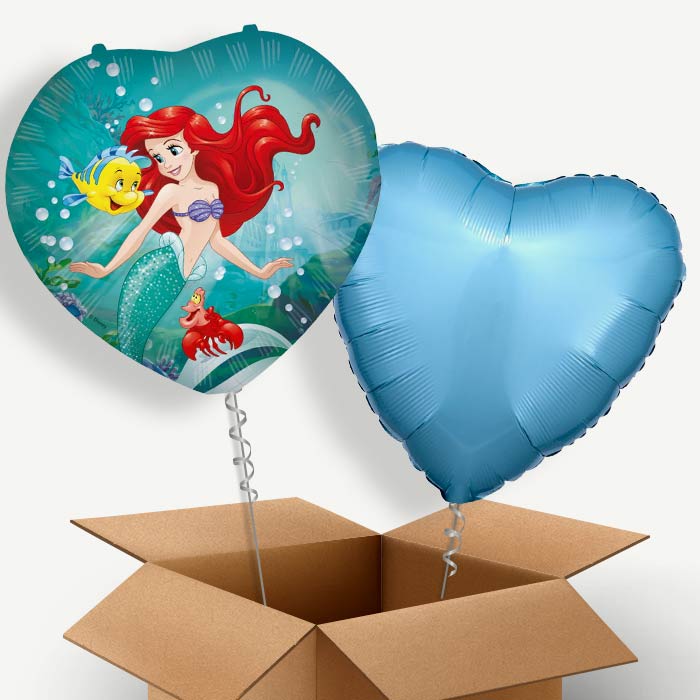 Ariel Little Mermaid Helium Balloon Two | Party Save Smile