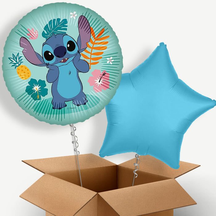 Stitch Helium Balloon Duo | Party Save Smile