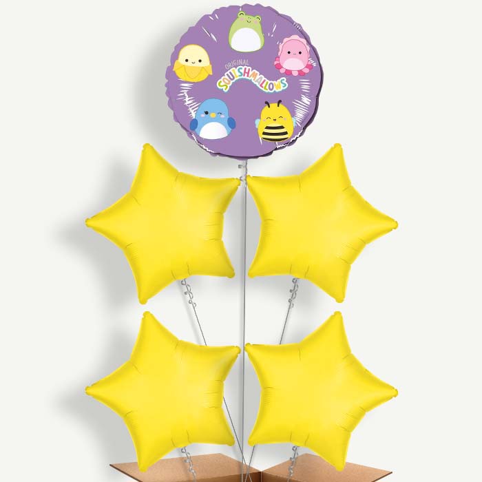 Squishmallow Helium Cluster Balloons | Party Save Smile