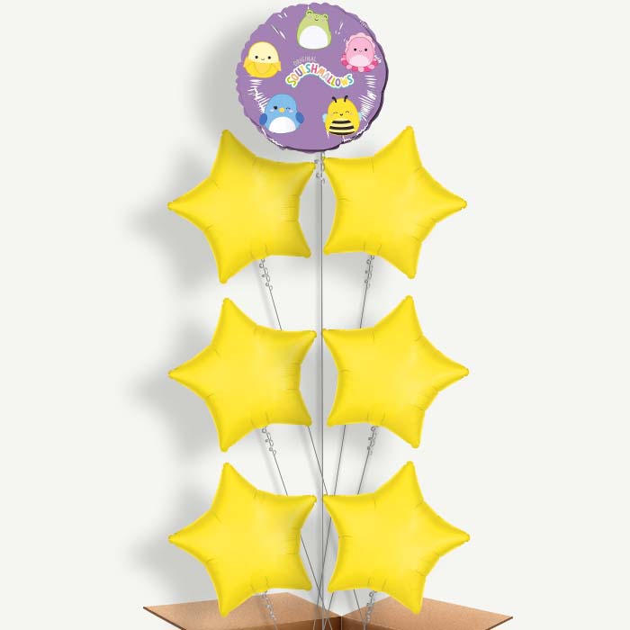 Squishmallow Balloon Arrangement Inflated with Helium | Party Save Smile