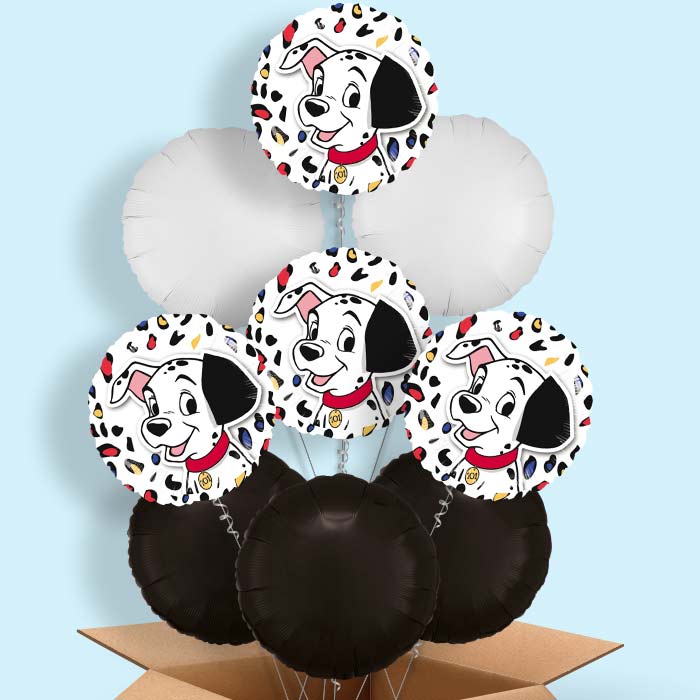 101 Dalmatians Helium Balloons in a Box - 9 Balloon | Party Save Smile