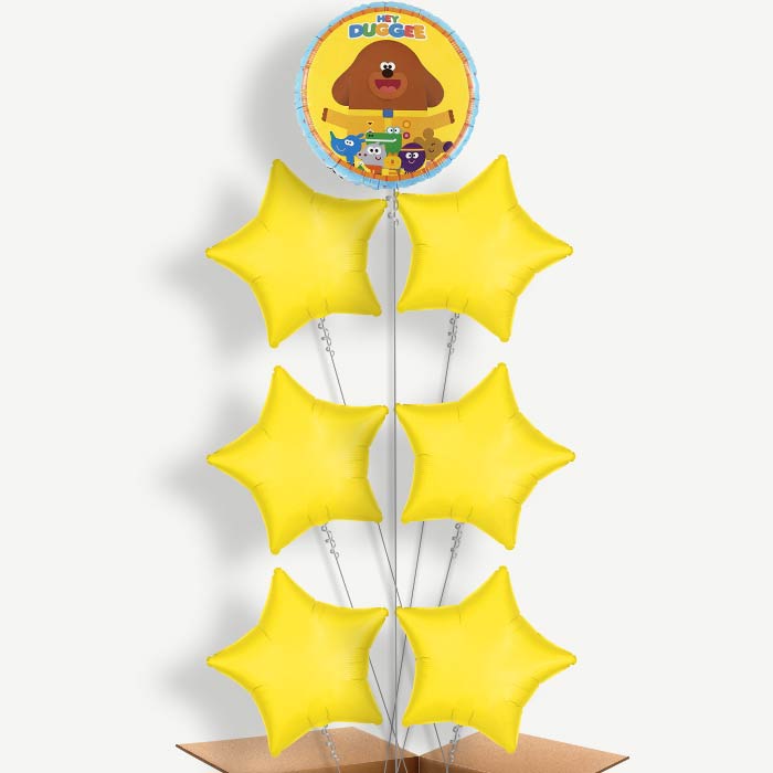 Hey Duggee The Squirrels Helium Balloon Arrangement | Party Save Smile