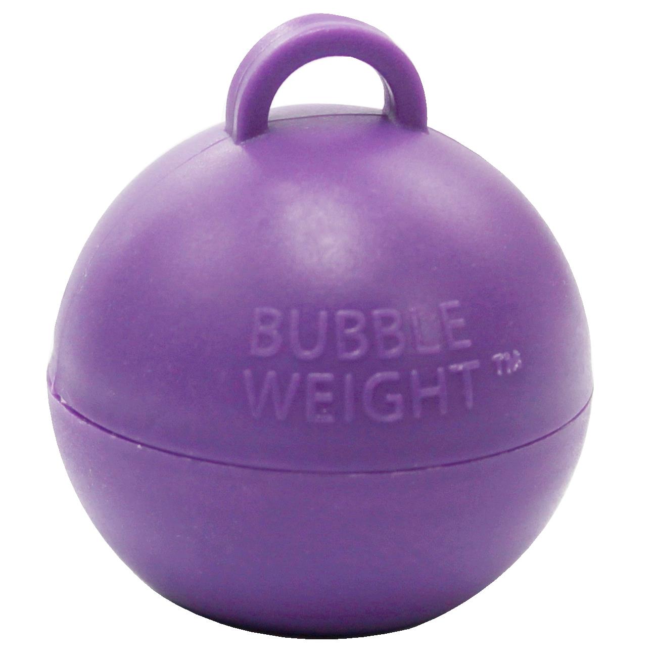 Purple Balloon Weights - Bubble Pack of 25 | Party Save Smile