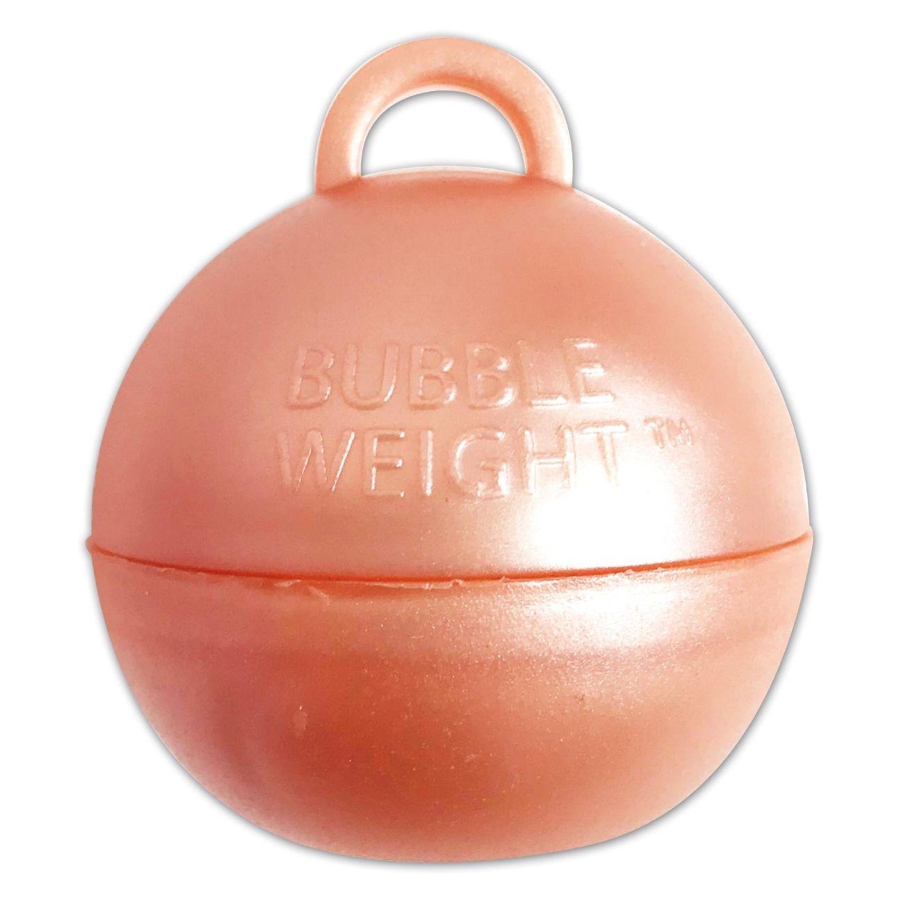 Rose Gold Bubble Balloon Weights Pack of 25 | Party Save Smile