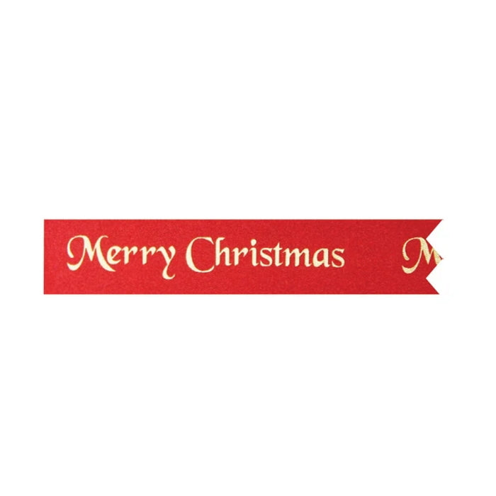 Christmas Cake Ribbon - Red and Gold | Party Save Smile