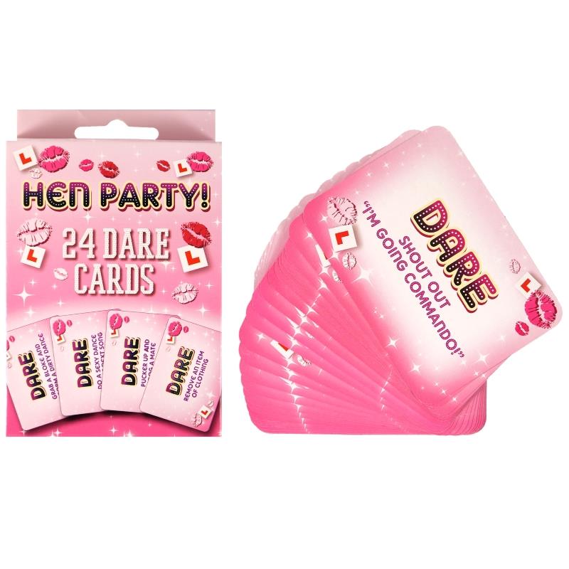 Hen Party Games Dare Cards | Party Save Smile
