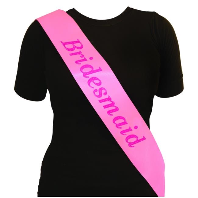 Hen Party Bridesmaid Sash: Hen Do Accessory | Party Save Smile