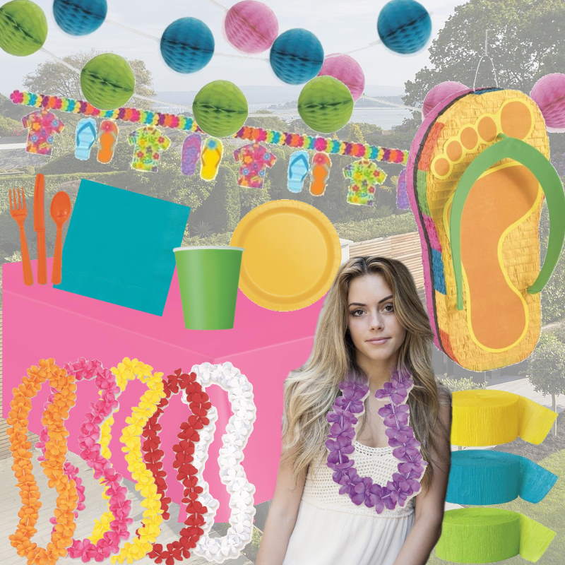 Summer Garden Tableware and Decorations Pack | Party Save Smile