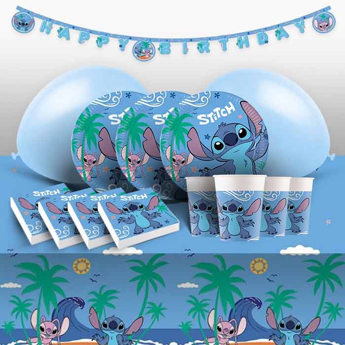Lilo and Stitch Party Supplies, Decorations, Banners, Balloons and Party Bags