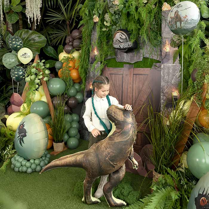 Jurassic World T-Rex Foil Balloon 92x98 cm