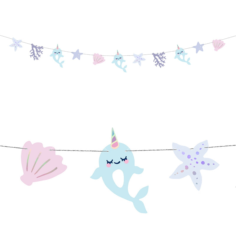 Under the Sea Ocean Garland Banner Decoration 2 Metres | Party Save Smile
