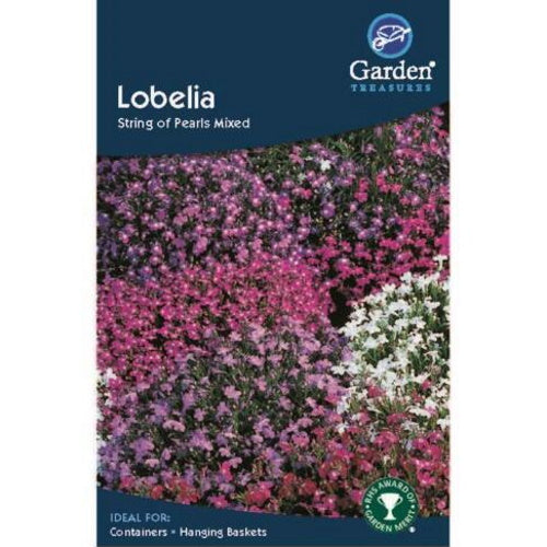 Lobelia String of Pearls Mixed Seeds | Party Save Smile