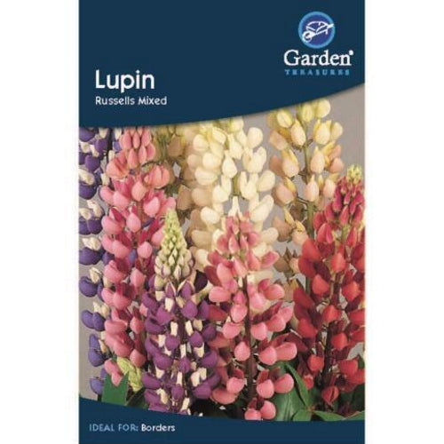 Lupin Russells Mixed Seeds: Flower Seeds | Party Save Smile