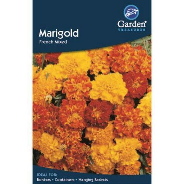 Marigold French Mixed Seeds: Flower Seeds | Party Save Smile