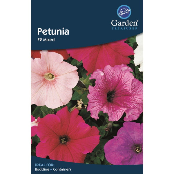 Petunia F2 Mixed Seeds: Flower Seeds | Party Save Smile