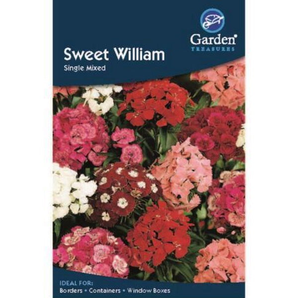 Sweet William Single Seeds: Flower Seeds | Party Save Smile