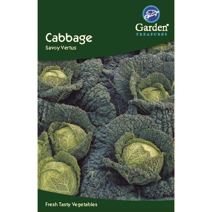 Cabbage Savoy Vertus Seeds: Vegetable Seeds | Party Save Smile