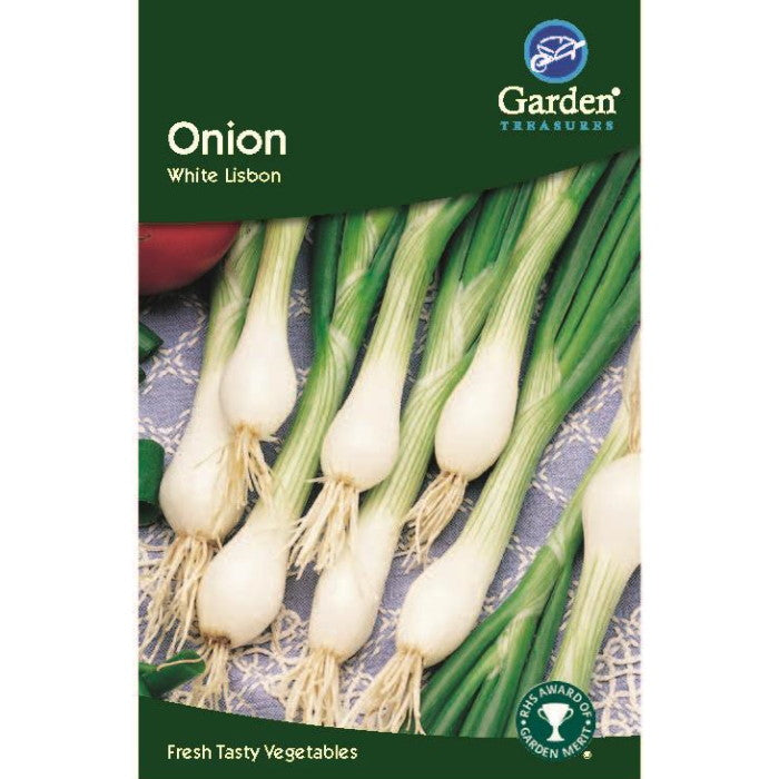 Onion White Lisbon Seeds: Vegetable Seeds | Party Save Smile