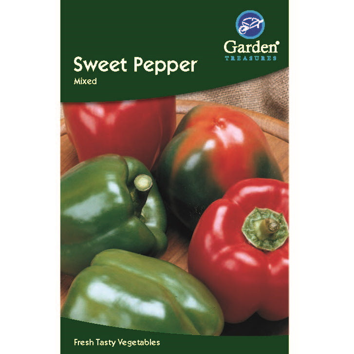 Sweet Pepper Mixed Seeds: Salad Seeds | Party Save Smile