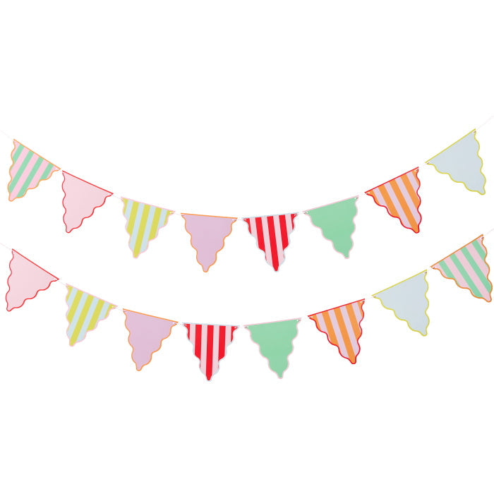 Bright Banquet Card Bunting 4 metres