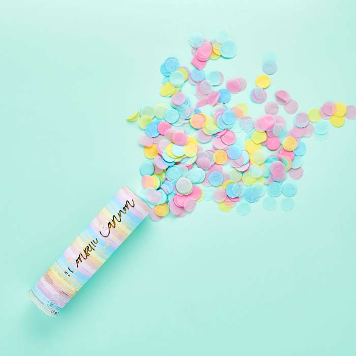 Pastel Confetti Cannon | Party Save Smile