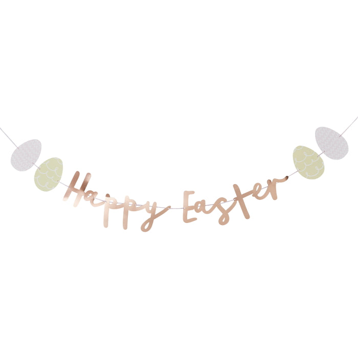 Happy Easter Egg Banner 2 Metres | Party Save Smile