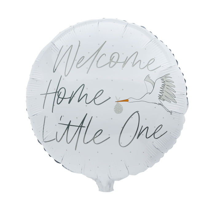 Welcome Little One Foil Balloon 22 inches | Party Save Smile