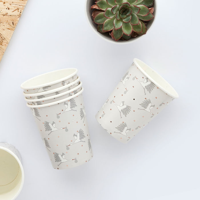 Hello Little One Baby Shower Paper Cups Pack of 10 | Party Save Smile