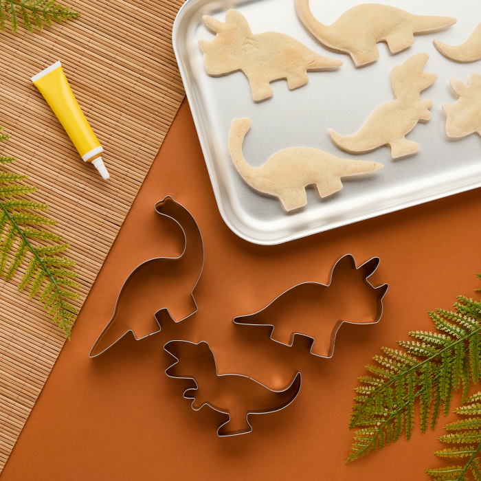 Dinosaur Cookie Cutters Pack of 3