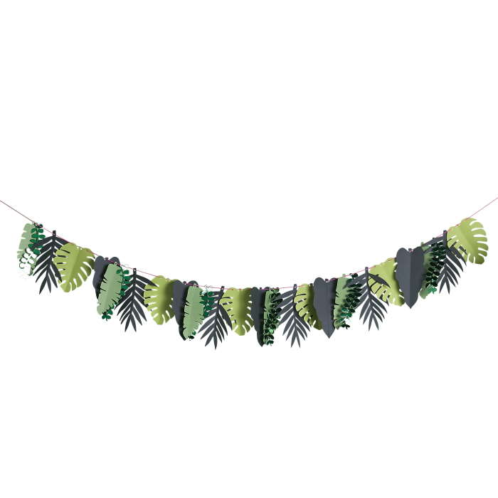 Tropical Leaf Garland 2 metres | Party Save Smile