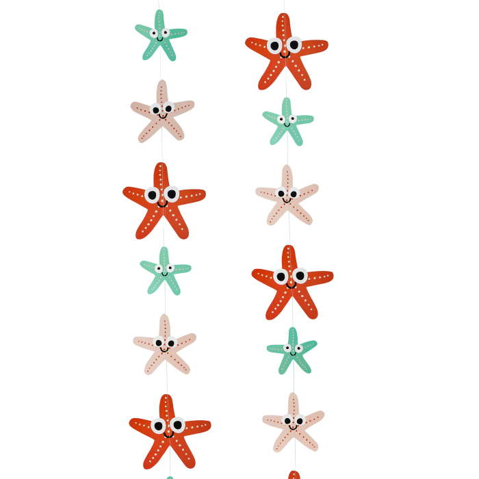 Hanging Starfish Decorations 4 metres | Party Save Smile