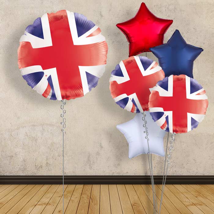 Great Britain | Union Jack Helium Balloon in a Box - 1 Balloon | Party Save Smile