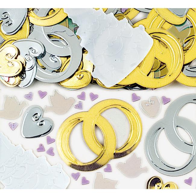 Bridal Bells Table Confetti 14 Grams | Party Save Smile